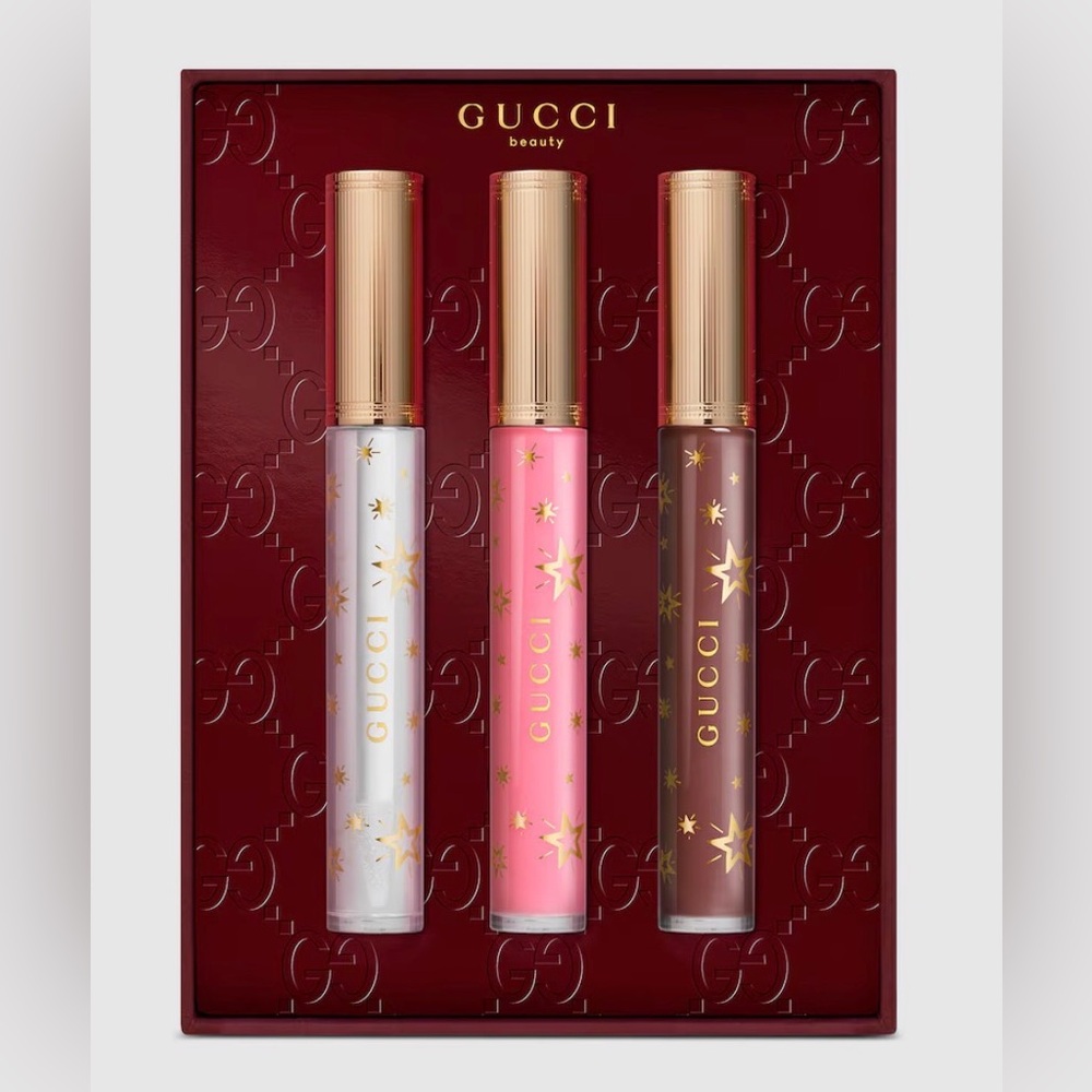Gucci LipGloss à Lèvres Lip Gloss Trio Gift Set